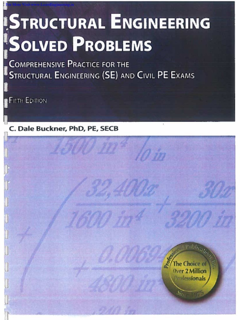 Structural Engineering Solved Problems Pdf Business