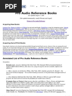 Download Pro Audio Reference Books by Miguel Vieira SN58700999 doc pdf