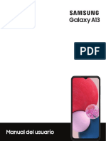 Samsung Galaxy A13 Spanish User Manual