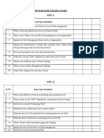 Essay Type Questions: Question Bank For Mid-1 Exams Unit - I