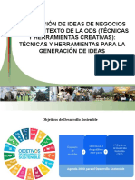 Generación de Ideas de Negocios en El Contexto de La Ods (Técnicas Y Herramientas Creativas) : Técnicas Y Herramientas para La Generación de Ideas