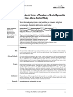 Periodontal Status of Survivors of Acute Myocardial