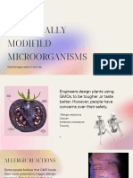 Genetically Modified Microorganisms: Disadvantages, Research and Map