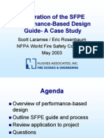 Illustration of The SFPE Performance - Based Design Guide - A Case Study