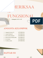 A - Pemeriksaan Fungsional - Kelompok 1