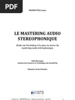 Memoire Mastering Lucas Desmottes Ists3 0611