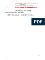 1.2.5 Pumping and Piping Arrangement Plan.