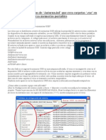 Como Eliminar El Virus de Autorun - Inf Que Crea Carpetas .Exe en Dispositivos USB y Otras Memorias Portables