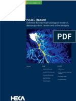 Pulse / Pulsefit: Software For Electrophysiological Research, Data Acquisition, Review and Online Analysis