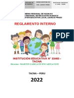 RI I.E.N° 33463 - Tacna 2022