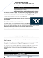 Module 1 Mini-Case: Module 1 Worksheet: Using FAS, 5W's + H, and Descriptive Models To Analyze A Case