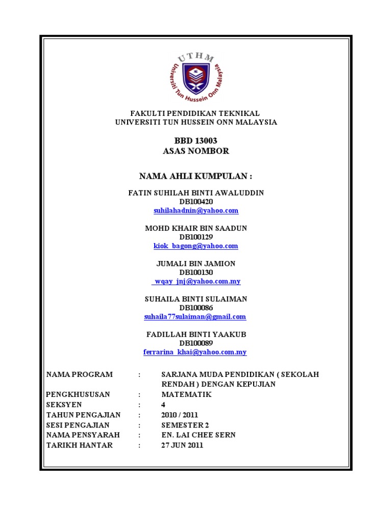 Contoh Cover Assignment Bbd13003_an Contoh Cover Assignment Bbd13003_an