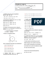 Avaliação 3 Ano Segunda Unid PDF