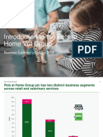 Introduction To The Pets at Home Vet Group: Business Summary - October 2019