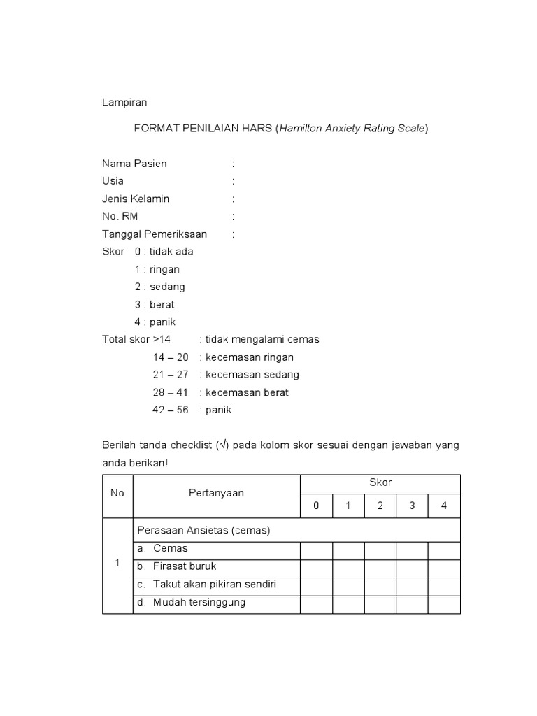 HARS | PDF