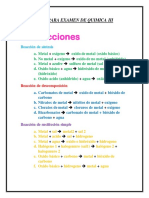 Guia para Examen de Quimica III