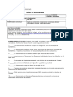 Guía N°4 Educación Ciudadana 3° Medio