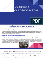 Capítulo 5 Dinâmicas Demográficas