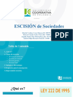 Escisión de Sociedades