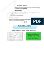 Funcion Lineal para 1º