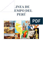 LINEA DE TIEMPO DEL  PERU