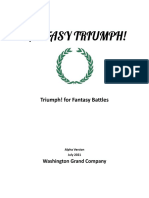 Fantasy Triumph Alpha Version July - 1 - 2021