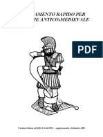 Regolamento Rapido Per Wargame Antico Medievale: Versione Italiana Del DBA 2.0 Del WRG - Aggiornamento A Settembre 2002