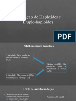 Obtenção de Haploides e Duplo-Haploides