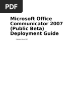 Download Communicator 2007 Deployment Guide by shineace SN5870394 doc pdf
