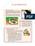 Clasificación de Los Alimentos