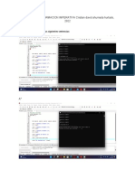 Trabajo de Progrmacion Imperativa