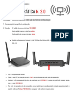 Rot Wifi at 2.0 Acesso a Interface