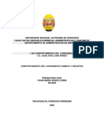 Comportamiento Del Consumidor Cambios y Desafios