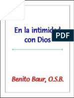 En la intimidad con Dios (B. Baur)