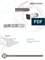 DS-2CD2663G1-IZ (S) 6 MP IR Varifocal Bullet Network Camera: Key Features