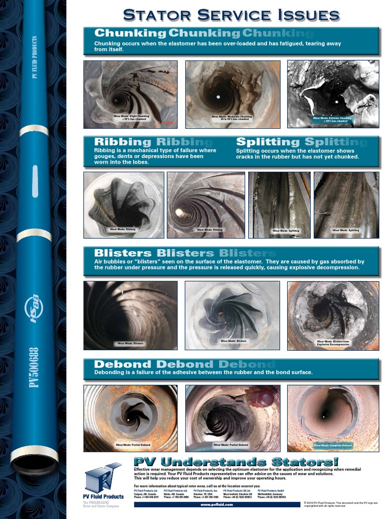Chunking Chunking Chunking: Stator Service Issues | PDF | Wear ...