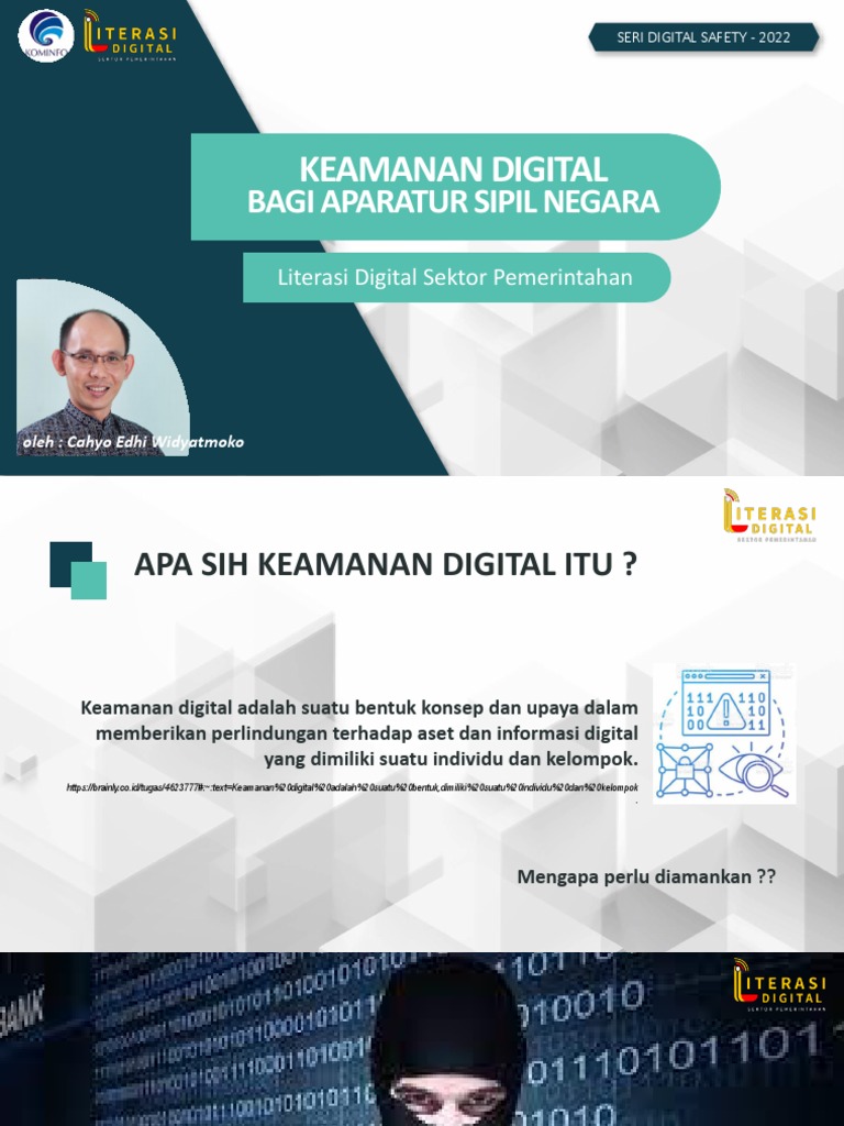 Keamanan Digital ASN: Tips & Strategi | PDF