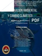 Contaminación Ambiental y Cambio Climático