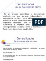 1.-Generalidades de La Auditoria