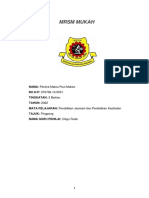 PJK Folio Kerja Kursus - Pereira