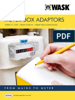 Meter Box Adaptors: Crimp C' Clip - Crimp Stab-In - Crimp Semi Concealed