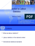 Introduction To Labour Statistics: Monica Castillo