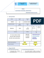 Silabo Anatomia Funcional Obstetrica-Unp-2022-I