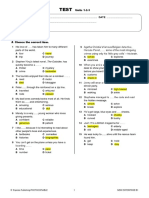 B1 Test 1,2,3