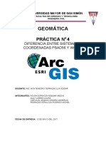 Practica 4 Geomatica - DIFERENCIA PSAD56 WGS84