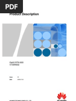 OptiX RTN 600 V100R002 Product Description