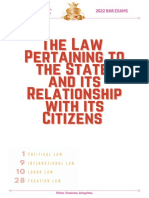 POLITICAL LAW: KEY CONCEPTS ON POLICE POWER, EMINENT DOMAIN, SEPARATION OF POWERS