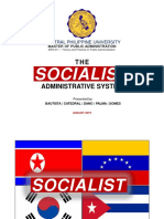 MPA 611 - Socialist Administrative System