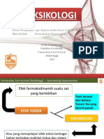 Bahan Ajar 5. Toksikologi