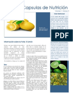Capsulas de Nutrición - Limon